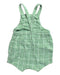 A Green Sleeveless Rompers from Seed in size 3-6M for neutral. (Back View)