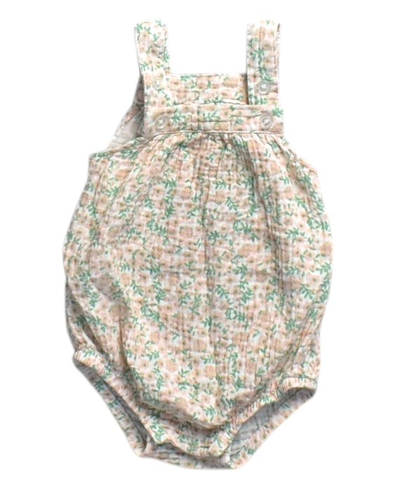 A Multicolour Sleeveless Rompers from Seed in size 0-3M for neutral. (Front View)