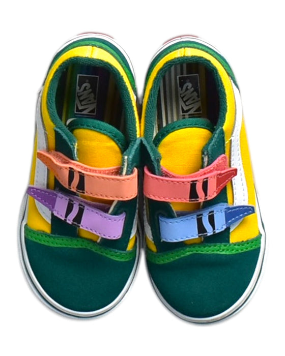 A Multicolour Sneakers from Vans in size 3T for neutral. (Back View)