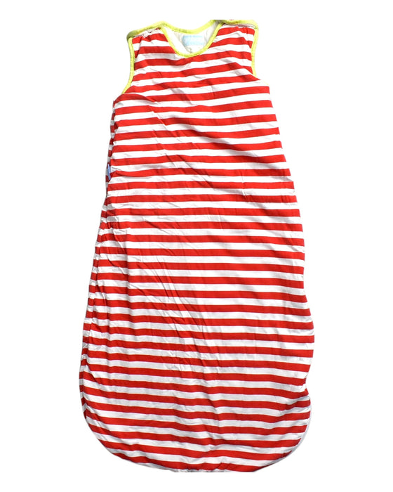 A Red Sleepsacs from Grobag in size 3T for neutral. (Front View)