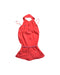 A Red Sleeveless Rompers from Ralph Lauren in size L for girl. (Back View)