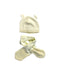 A Ivory Winter Hats from Petit Bateau in size O/S for neutral. (Front View)