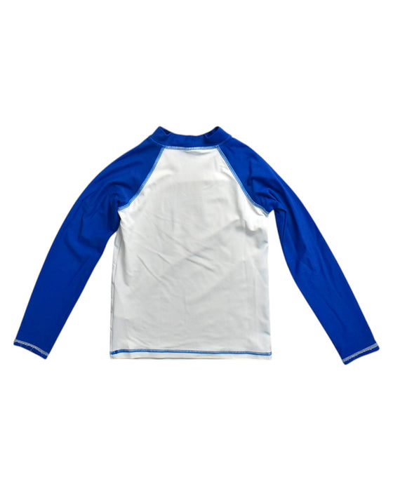 A Blue Rash Guards from Petit Bateau in size 8Y for neutral. (Back View)