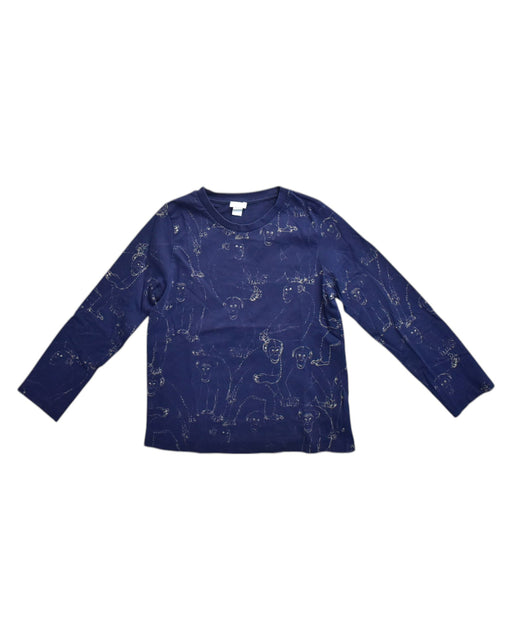 A Navy Long Sleeve T Shirts from COS in size 8Y for neutral. (Front View)