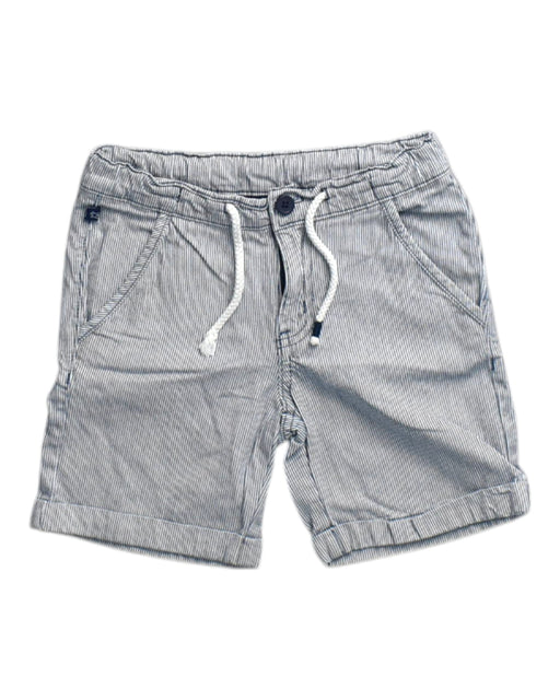 A Blue Shorts from La Compagnie des Petits in size 6T for boy. (Front View)