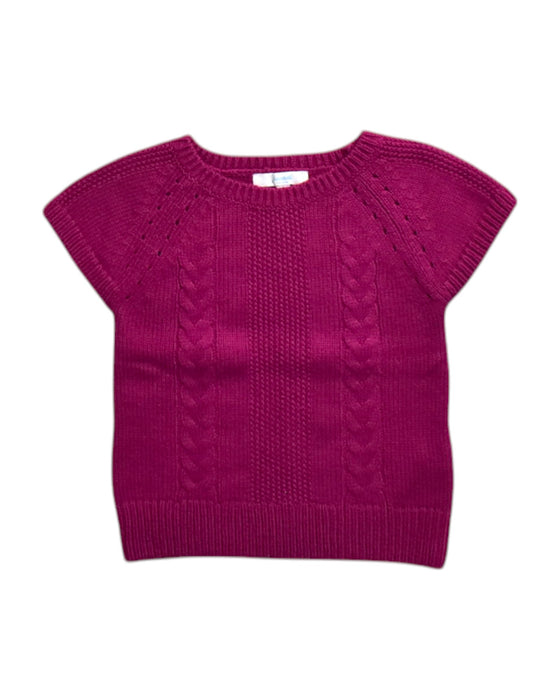 A Purple Sleeveless Tops from Jacadi in size 4T for girl. (Front View)