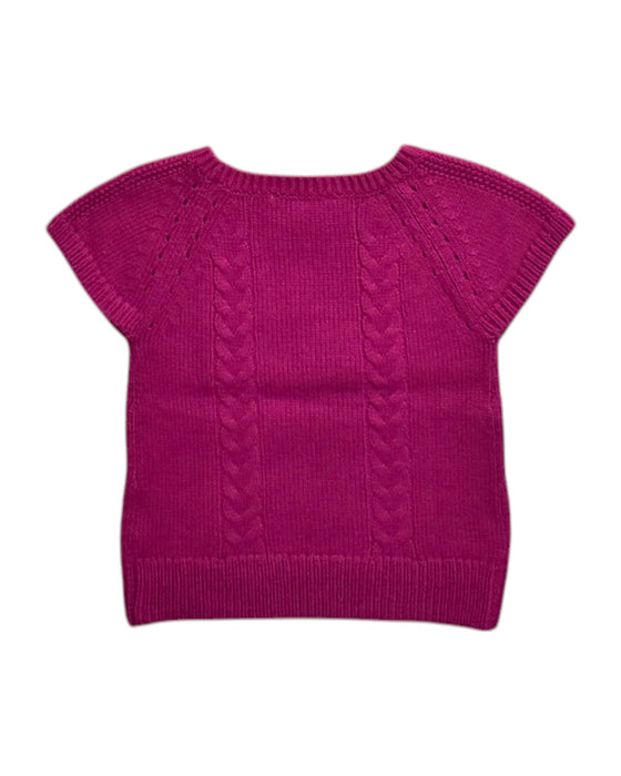 A Purple Sleeveless Tops from Jacadi in size 4T for girl. (Back View)