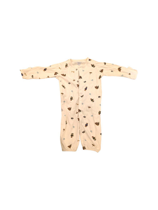 A Beige Onesies from Ralph Lauren in size 3-6M for neutral. (Back View)