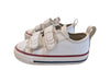 A White Sneakers from Converse in size 18-24M for neutral. (Front View)