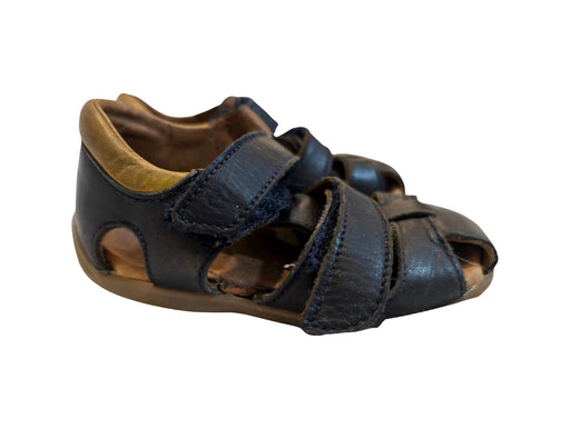 A Black Sandals from Froddo in size 18-24M for boy. (Front View)