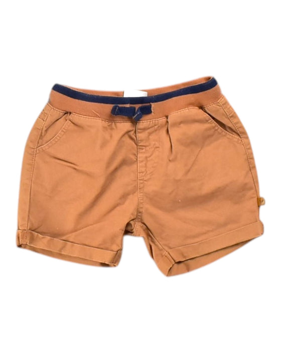 A Orange Shorts from Sprout in size 6-12M for boy. (Front View)