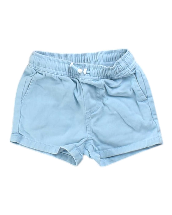 A Blue Shorts from Seed in size 3-6M for girl. (Front View)