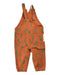 A Orange Long Overalls from Stella McCartney in size 6-12M for boy. (Back View)