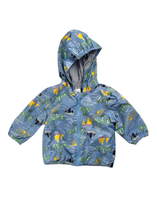 A Multicolour Rain Jackets from Petit Bateau in size 12-18M for boy. (Front View)