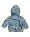 A Multicolour Rain Jackets from Petit Bateau in size 12-18M for boy. (Back View)