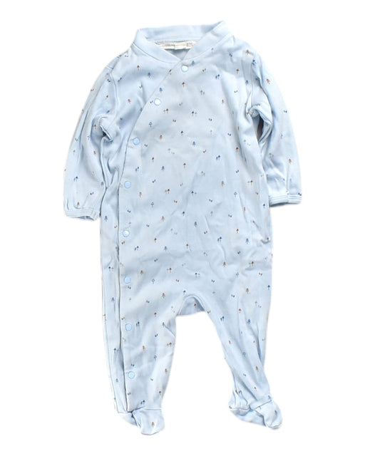 A Blue Onesies from Chateau de Sable in size 3-6M for boy. (Front View)