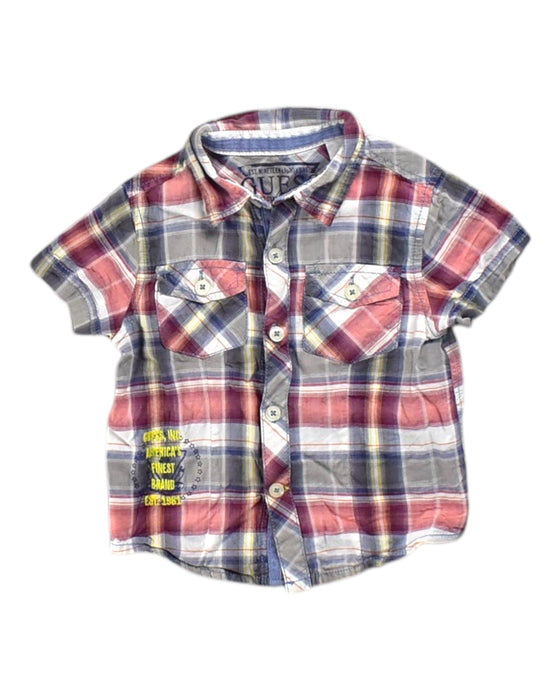 A Multicolour Short Sleeve Shirts from Guess in size 12-18M for boy. (Front View)