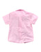 A Pink Short Sleeve Shirts from Le Petit Society in size 6-12M for boy. (Back View)