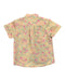 A Beige Short Sleeve Shirts from Le Petit Society in size 6-12M for boy. (Back View)