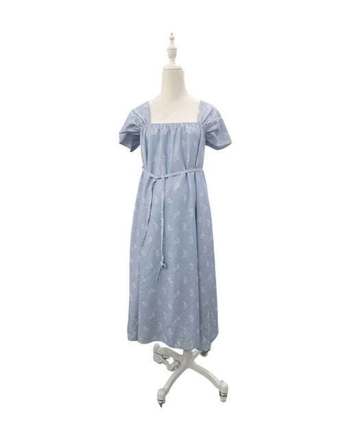 A Blue Short Sleeve Dresses from Jump Eat Cry in size XS for maternity. (Front View)