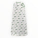 A White Sleepsacs from Kyte Baby in size 6-12M for boy. (Back View)