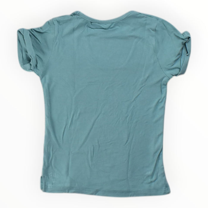 A Teal Short Sleeve T Shirts from Raph and Remy in size 3T for neutral. (Back View)