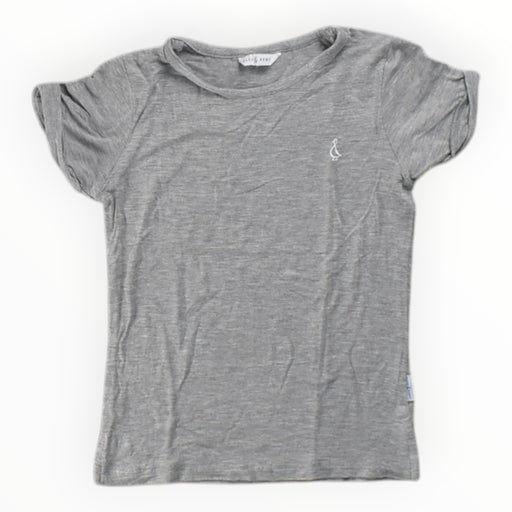 A Grey Short Sleeve T Shirts from Raph and Remy in size 3T for neutral. (Front View)