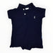 A Navy Short Sleeve Bodysuits from Raph and Remy in size 6-12M for boy. (Front View)