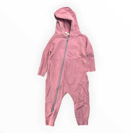 A Pink Hooded Sweatshirts from Sapling in size 12-18M for neutral. (Front View)