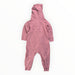 A Pink Hooded Sweatshirts from Sapling in size 12-18M for neutral. (Back View)