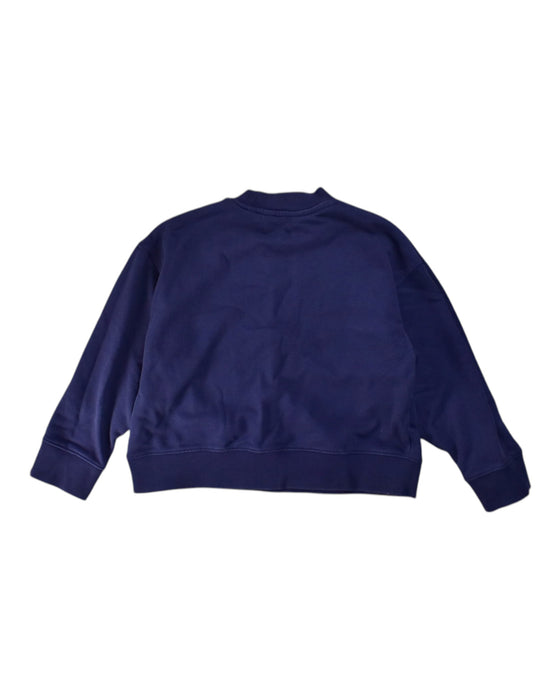 A Navy Crewneck Sweatshirts from Palm Angels in size 8Y for neutral. (Back View)