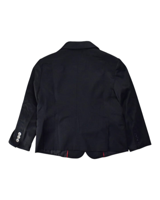 A Black Blazers from bloomB in size 5T for boy. (Back View)