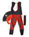 A Black Halloween Costumes from Retykle in size M for boy. (Back View)