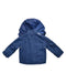 A Navy Rain Jackets from Mayoral in size 6-12M for boy. (Back View)