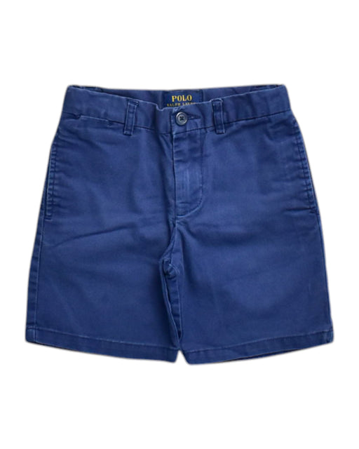 A Navy Shorts from Polo Ralph Lauren in size 5T for boy. (Front View)