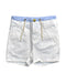 A White Shorts from Janie & Jack in size 12-18M for boy. (Front View)