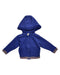 A Blue Hooded Sweatshirts from Chateau de Sable in size 18-24M for neutral. (Front View)