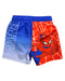 A Multicolour Swim Shorts from Marvel in size 6T for boy. (Back View)