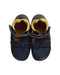 A Navy Sandals from Bobux in size 18-24M for neutral. (Back View)