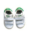 A White Sneakers from Adidas in size 12-18M for neutral. (Back View)