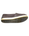 A Brown Slip Ons from Toms in size 7Y for neutral. (Front View)