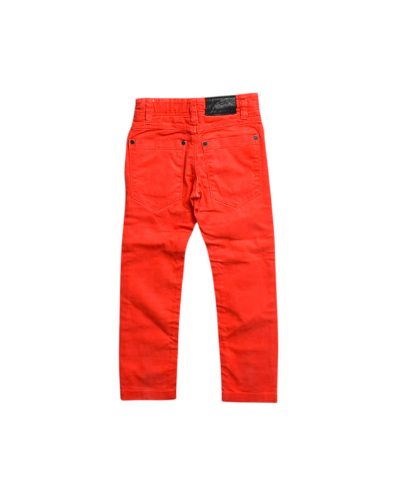 A Red Casual Pants from Little Marc Jacobs in size 4T for boy. (Back View)