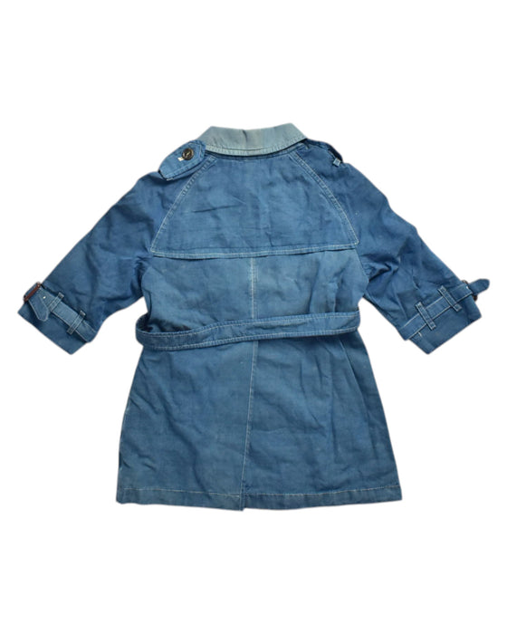 A Blue Coats from Burberry in size 18-24M for neutral. (Back View)