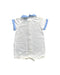 A White Short Sleeve Rompers from Moschino in size 6-12M for neutral. (Back View)