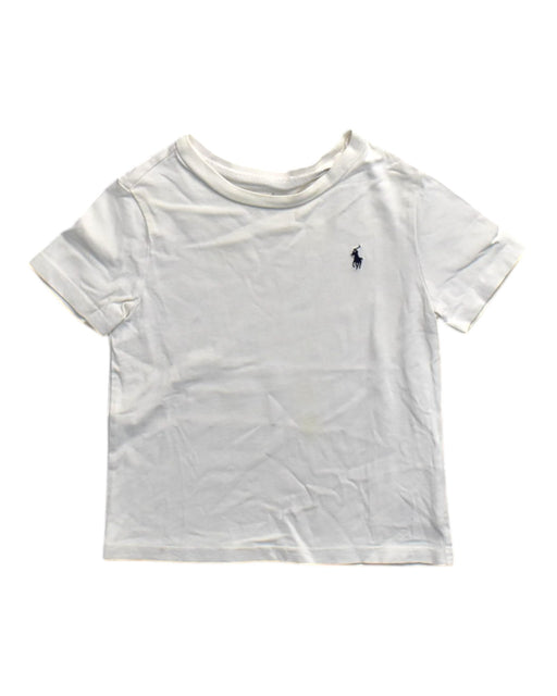 A White Short Sleeve T Shirts from Ralph Lauren in size 18-24M for neutral. (Front View)