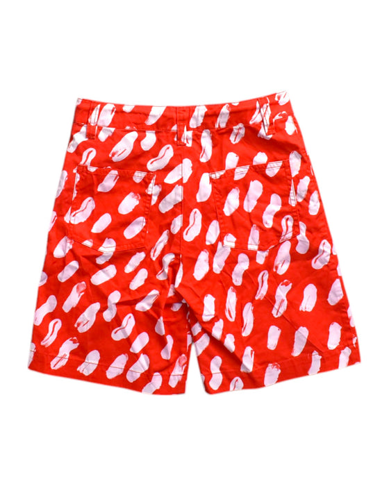 A Red Shorts from Marni in size 8Y for boy. (Back View)