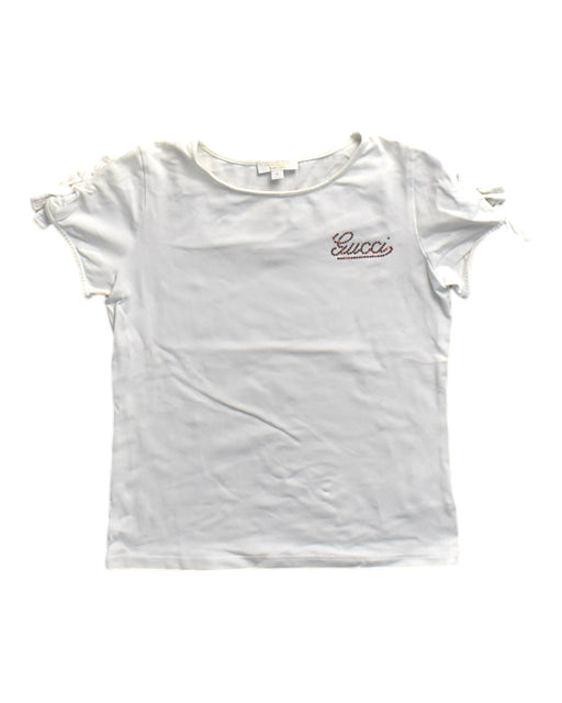 A White Short Sleeve T Shirts from Gucci in size 6T for neutral. (Front View)