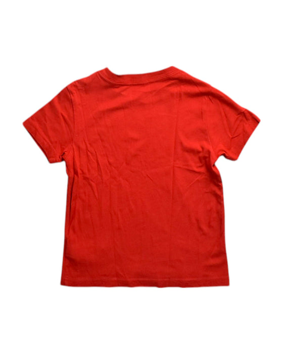 A Red Short Sleeve T Shirts from Polo Ralph Lauren in size 4T for neutral. (Back View)