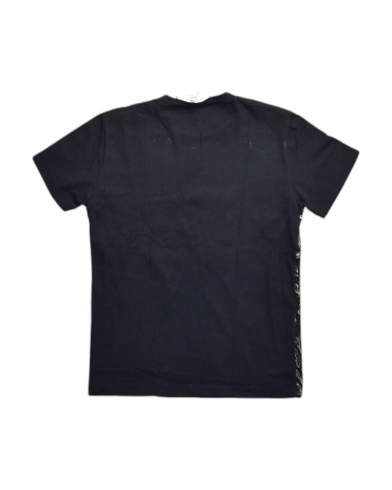 A Black Short Sleeve T Shirts from Young Versace in size 6T for boy. (Back View)