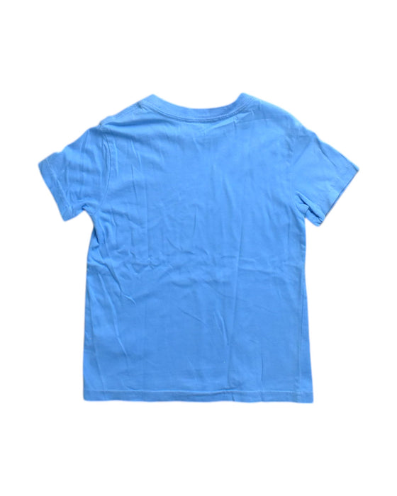 A Blue Short Sleeve T Shirts from Polo Ralph Lauren in size 4T for neutral. (Back View)